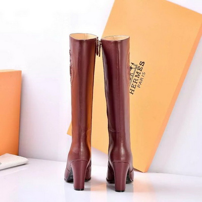 HERMES Knee-high boots Women--011